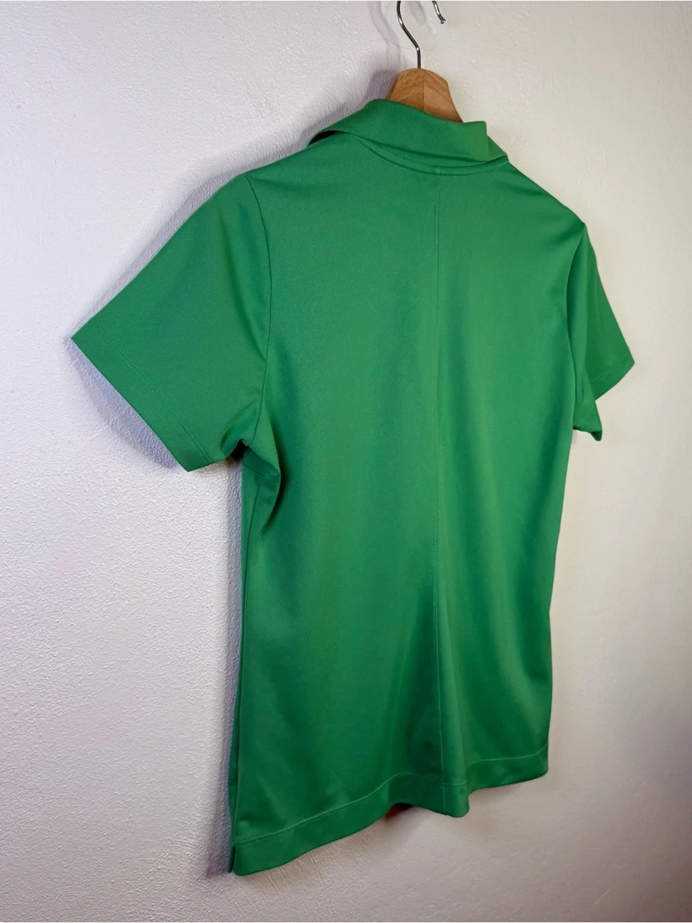 Nike Golf Tour Performance Women's Dri-Fit Green Victory Golf Polo Size Medium